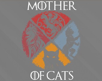 Download Mother Of Cats Svg Etsy