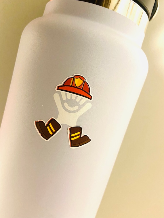 Yellow Stickers For White Hydro Flask Enjoyee Colorful Waterproof
