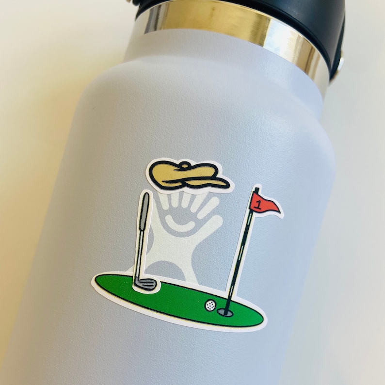 Golf Sticker for Hydro Flask Flask Friends Etsy