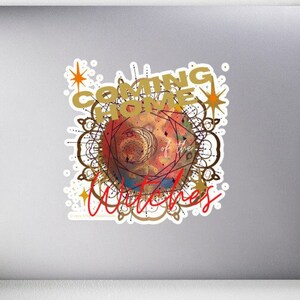 Coming Home of the Witches Sticker, Witch empowerment, awakening of the witch, witch art symbol, witch art