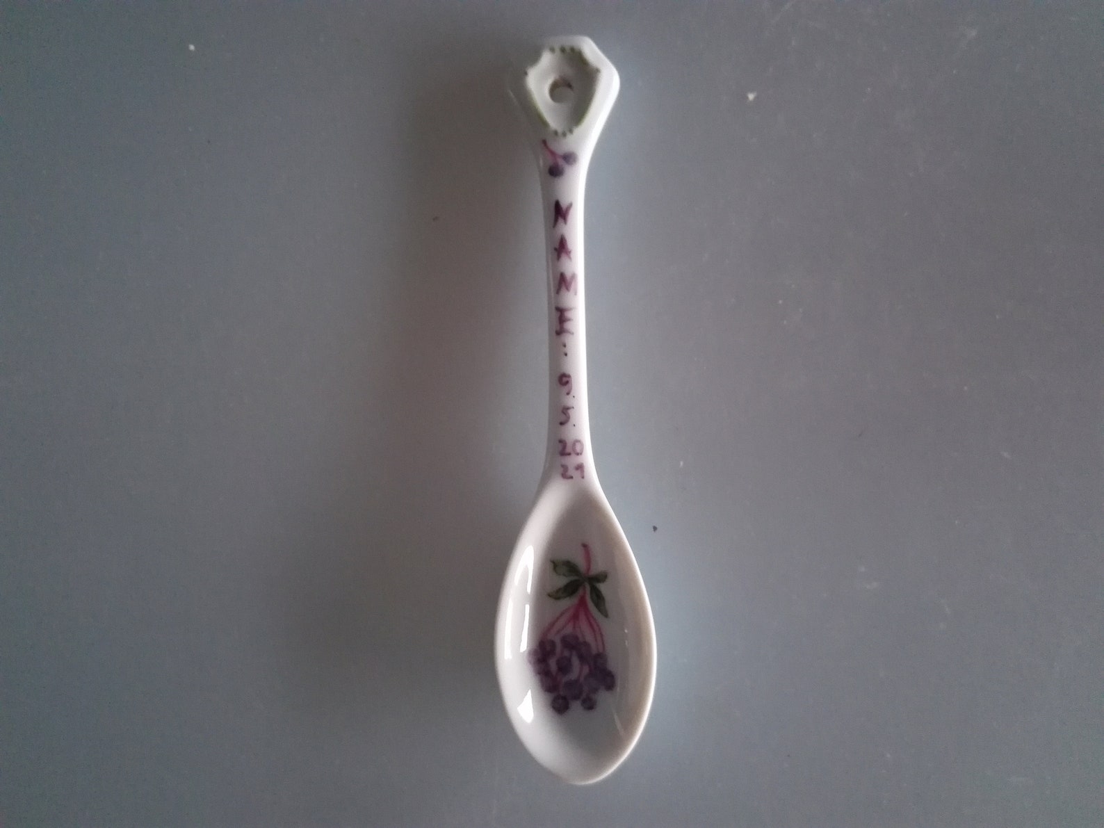Beautiful, Customizable Porcelain Jam Spoons Handpainted by Me Etsy