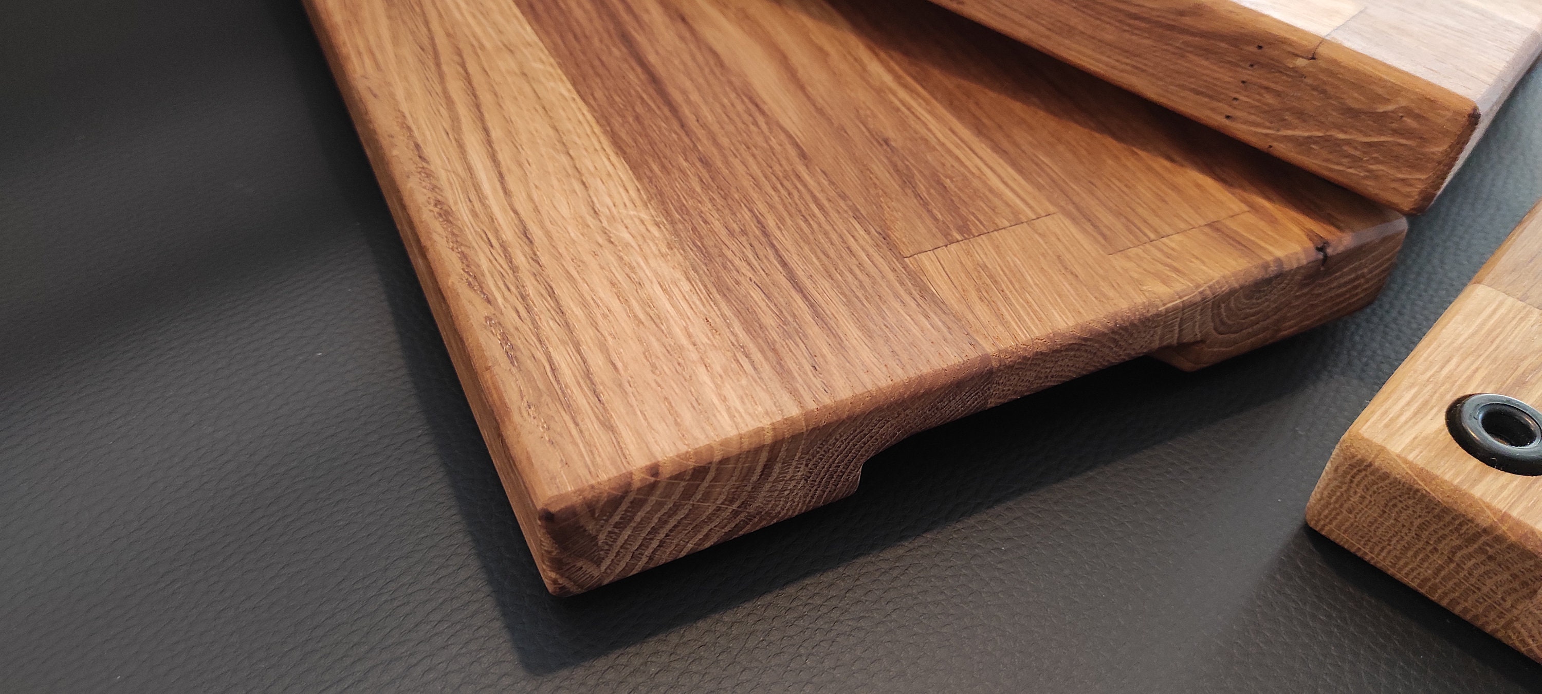 Massive cutting board made of natural oak Etsy