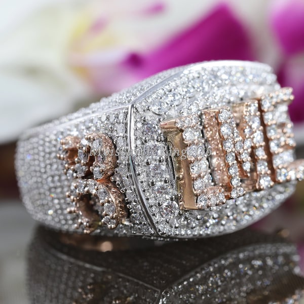 Custom Name Men Rings Etsy