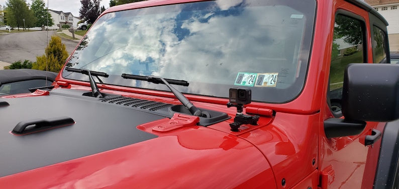 GoPro Style Halterung für Picatinny Schiene [Action Kamera Montagesystem] Bild 6