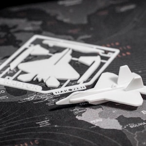 Kaart F-22 Raptor-modelkit
