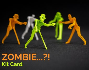 Zombie Model Kit Card