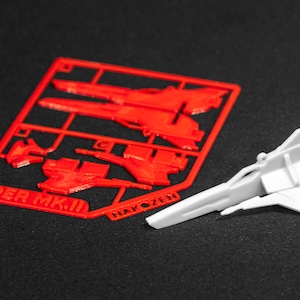 Battlestar Galactica Model Kit Cards