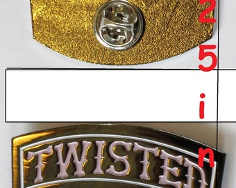 twisted sister - pin - Free shipping !!