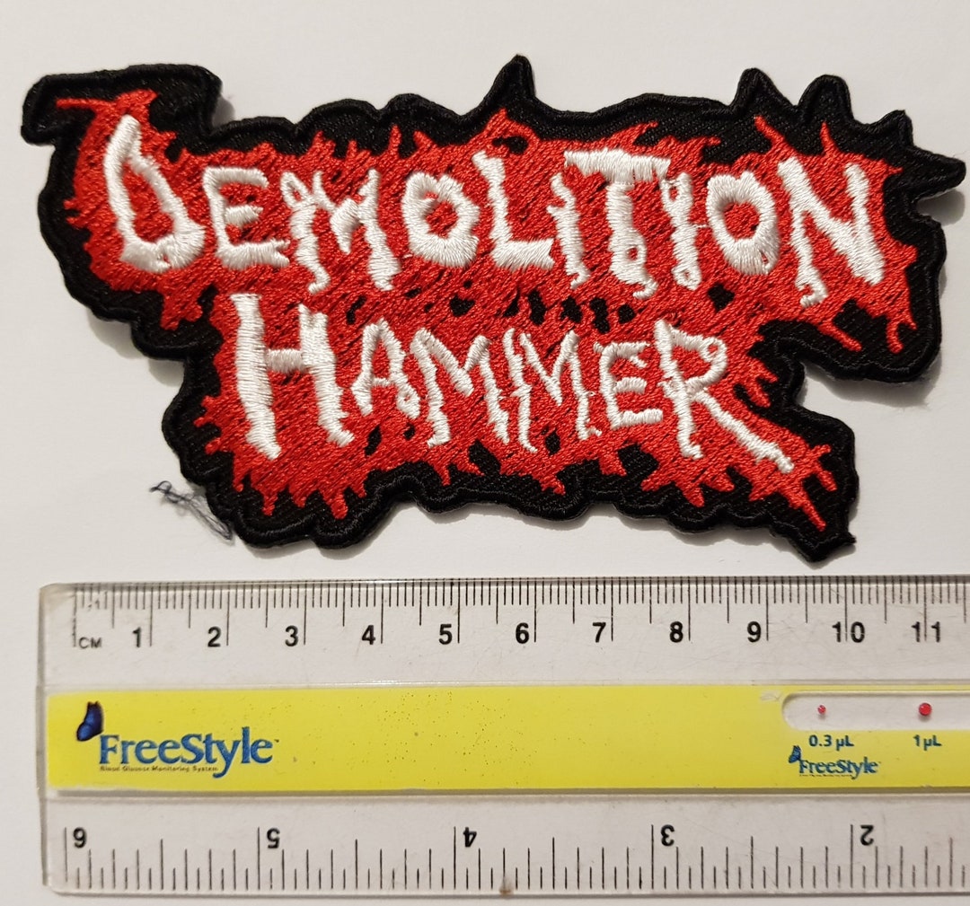 Demolition Hammer Patches Etsy