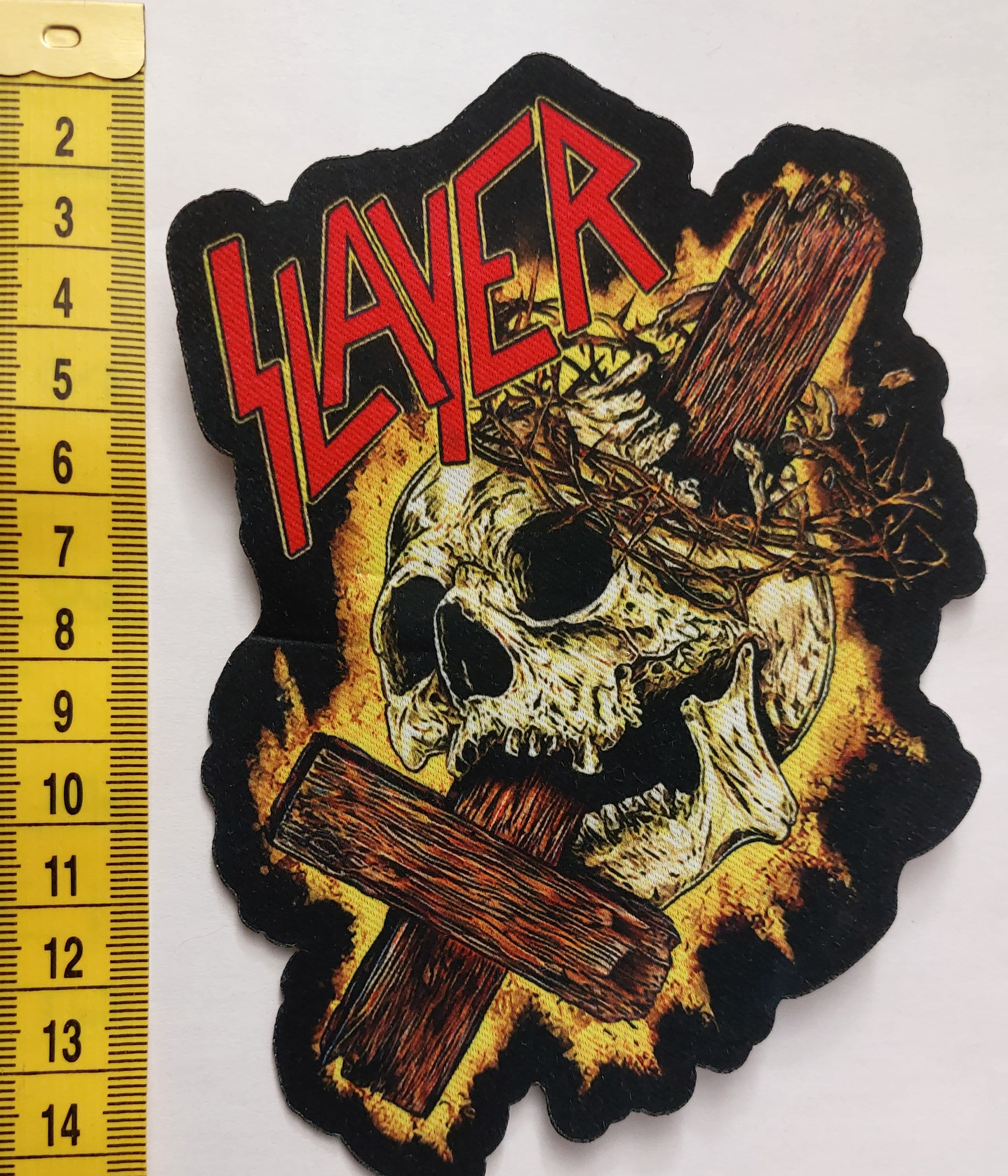 Slayer Back Patch: Black Eagle - 