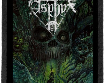 Asphyx - Necroceres  - High Quality Official licensed Printed Patch - Free shipping !!!