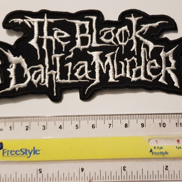 The BLACK DAHLIA MURDER - Logo-Patch - Kostenloser Versand !!!