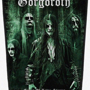 Gorgoroth High Quality Printed Backpatches Free shipping with tracking 3