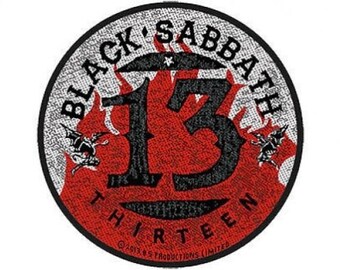 BLACK SABBATH / OZZY  licensed woven Patch - Free shipping !!!