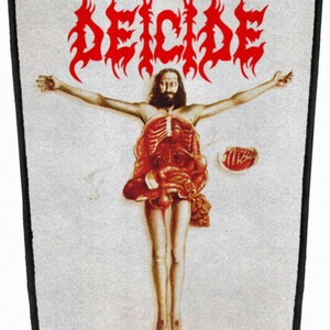 Deicide  - High Quality Printed Backpatches - Free shipping !!!with tracking !!!