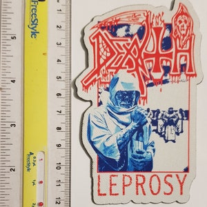 Death - Leprosy 2 - Lasercut patch - Free shipping !!