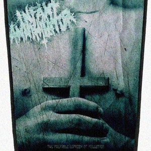 Infant Annihilator - High Quality Printed Backpatch - Free shipping !!!with tracking !!!