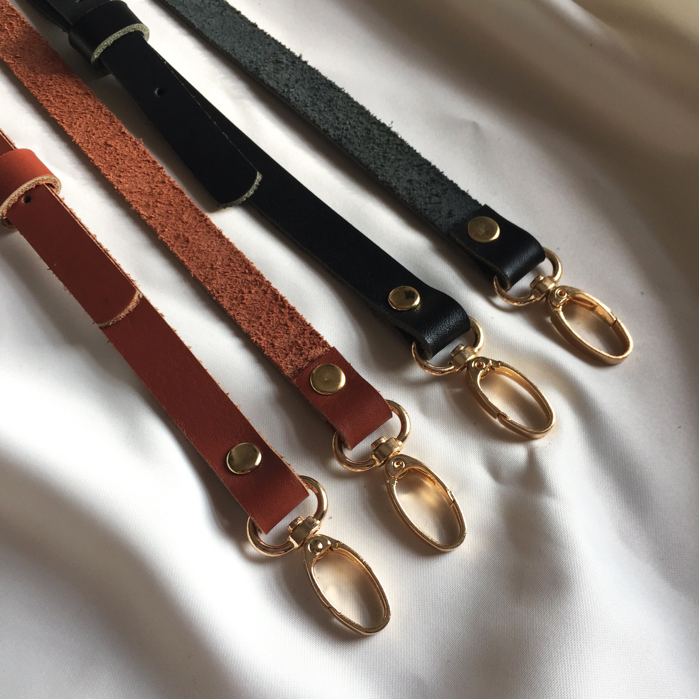 Brown Leather Bag Strap Replacement Adjustable Handbag Strap Etsy