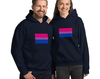 Unisex Bisexual Flag Hoodie