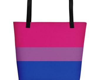 Tote Bag-Motiv Fahne des Stolzes Bisexuell