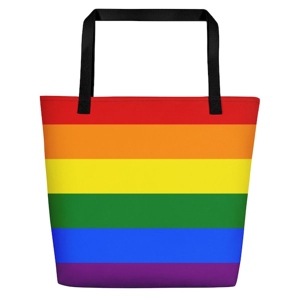 Tote Bag motif Drapeau LGBT