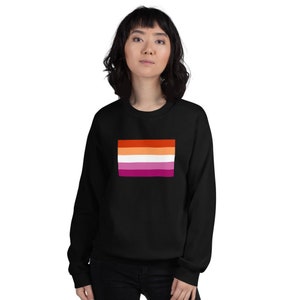Unisex Lesbian Flag Sweatshirt