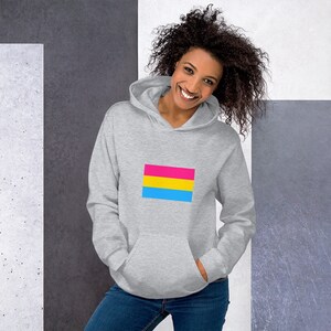 Unisex Pansexual Flag Hoodie