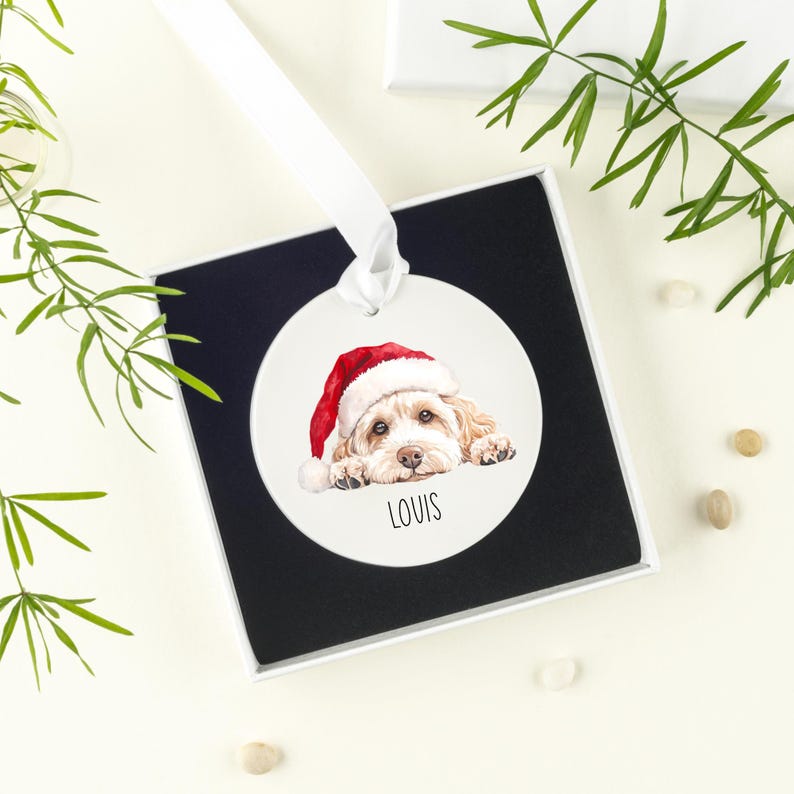 Personalised Cockapoo Ceramic Ornament, Cockapoo Decoration, Cockerpoo ...
