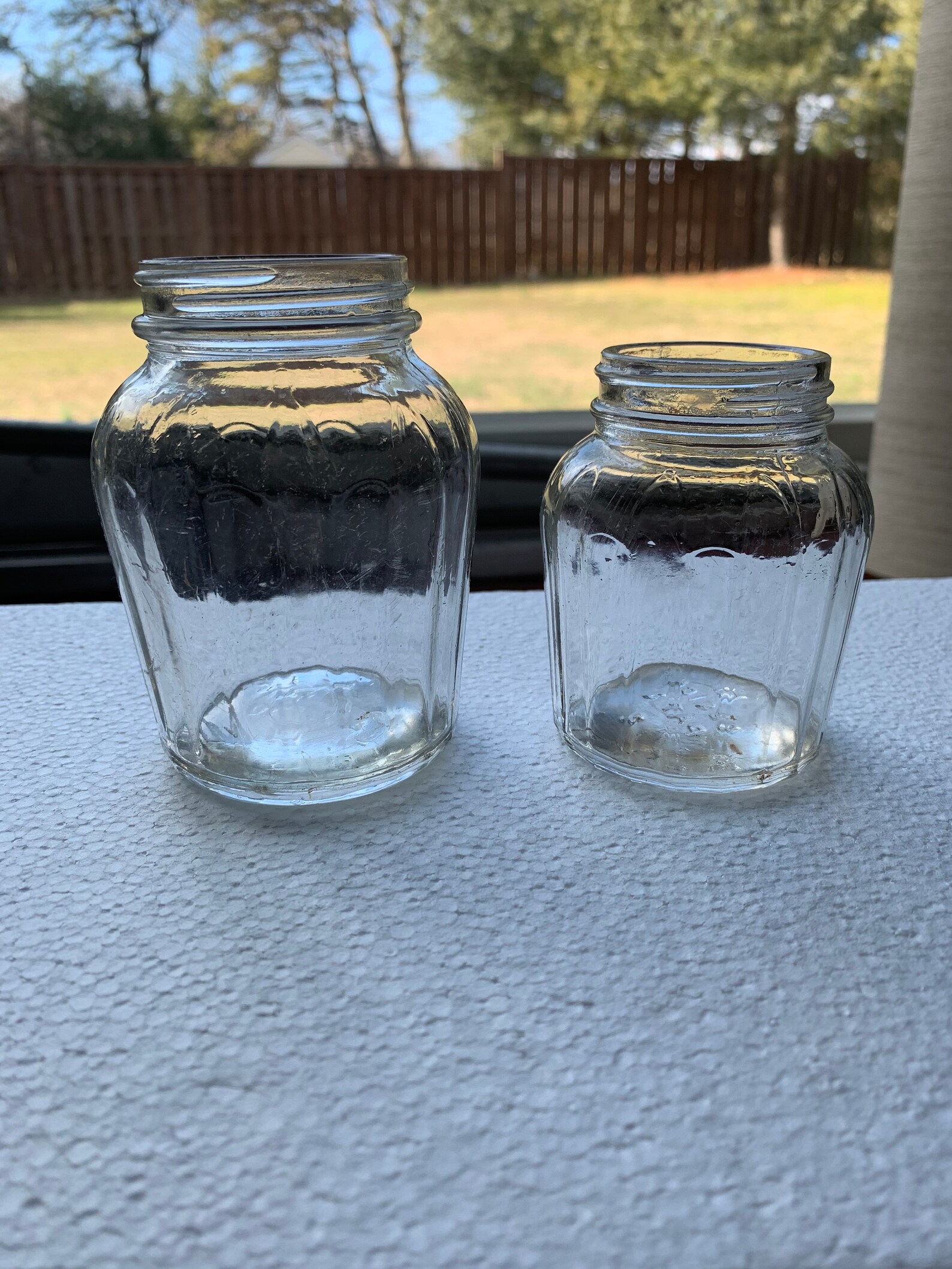 SET OF TWO Antique Mustard Jars Circa 1940s Etsy