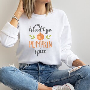 Pumpkin spice sweatshirt/ Unisex pumpkin spice sweatshirt/ Pumpkin spice