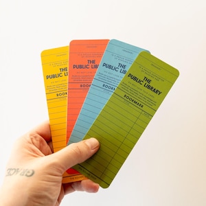 Ensemble de signets colorés pour liste de lecture II