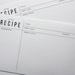 PRINTABLE 4x6 Simple Recipe Card | Printable Recipe Card Template | Instant Download | 