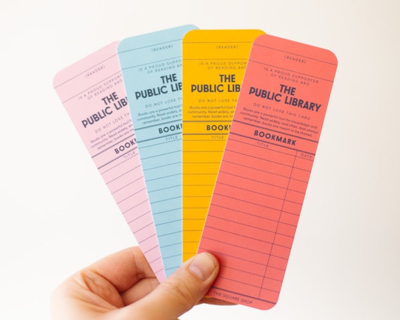 Colourful Reading List Bookmark Set