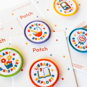 Little Adventures Merit Patches | Sew-On Cute Colourful Merit Badges