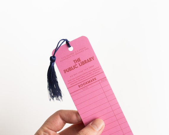 Reading List Tassel Bookmark