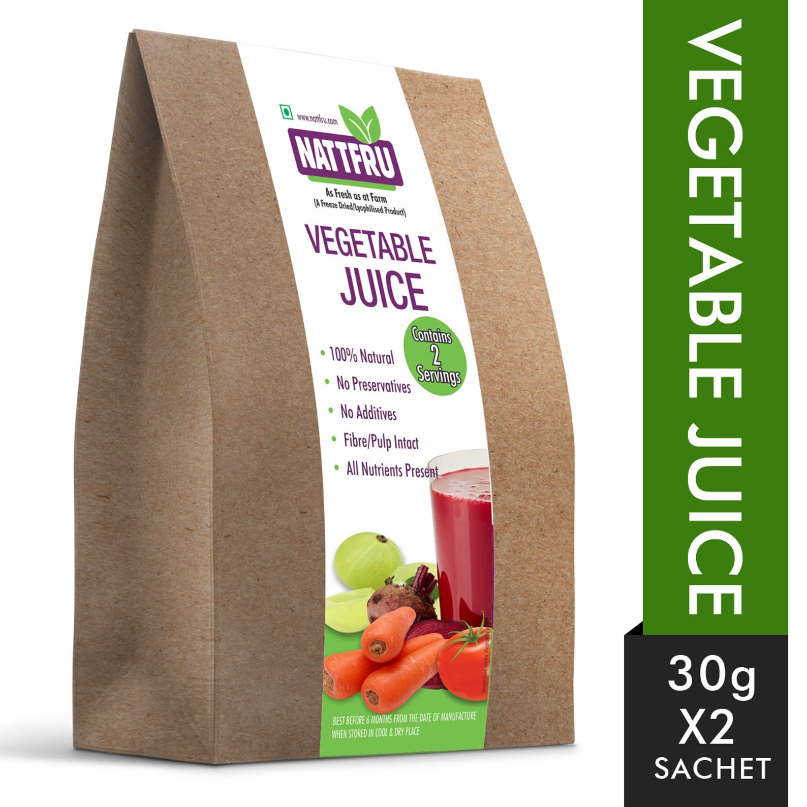 Nattfru Natural Vegetable Juice Powder Instant Drink Powder Etsy