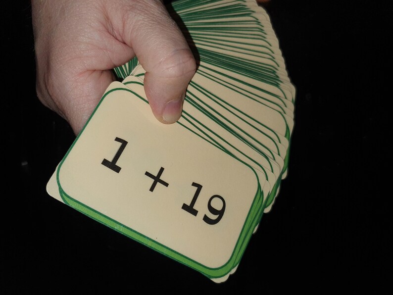233 Addition and Subtraction Flash Cards Etsy
