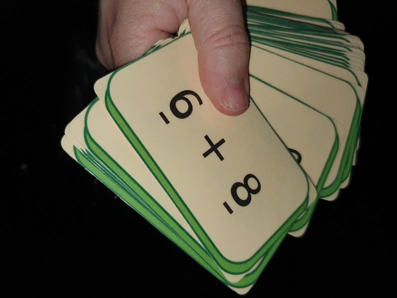 233 Addition and Subtraction Flash Cards Etsy