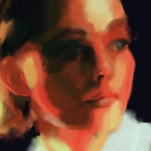 Brandi Carlile Painting Instant Download - Iconic Musician, Unique Artwork for Music Lovers, Gift for LGBTQ+