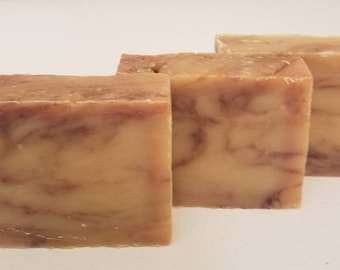 Citrus Cedar Sage Soap- Vegan, All Natural Bar Soap - Handmade Soap Made With Olive Oil and Rosehip Powder