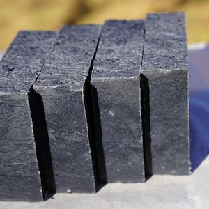 4 Pieces Lemongrass with Activated Charcoal Soap (Vegan, Organic, All Natural)