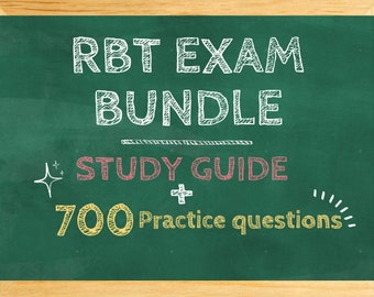 RBT Exam Study Guide | 700+ practice questions | Rbt EXAM Mock Exam | Registered Behavior Technician | Digital Download | ABA Exam
