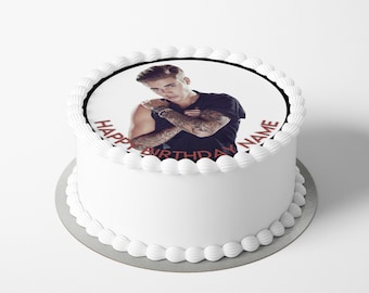 Justin Bieber Wafer / Icing Cake Topper - Etsy