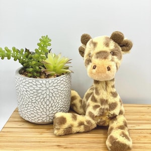 Neutral Baby Gift Box, Newborn Baby Hamper UK, Unisex Baby Shower Gift, Giraffe Safari Baby Set, New Mum Gift, 100% Cotton image 5