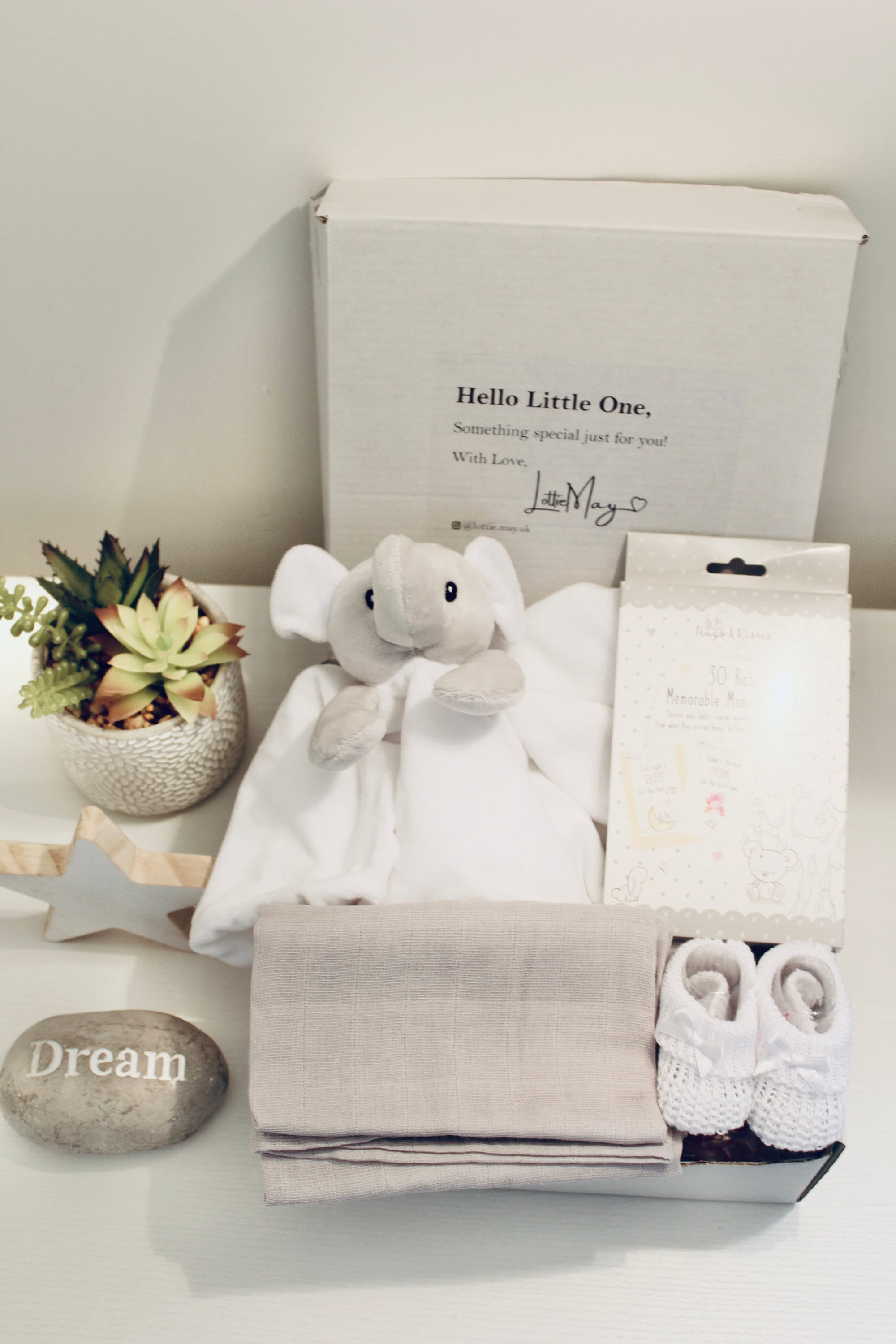 Baby Hamper New Parents Milestones New Mum Gift Baby Etsy