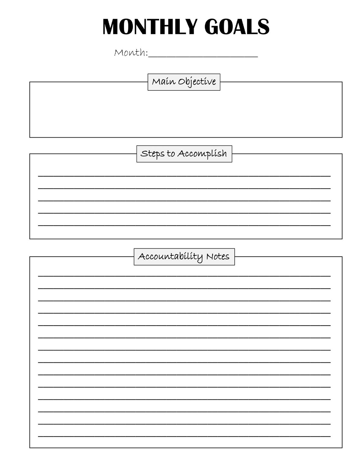 Goal Planning Bundle Remarkable 1 and 2 Compatible Etsy