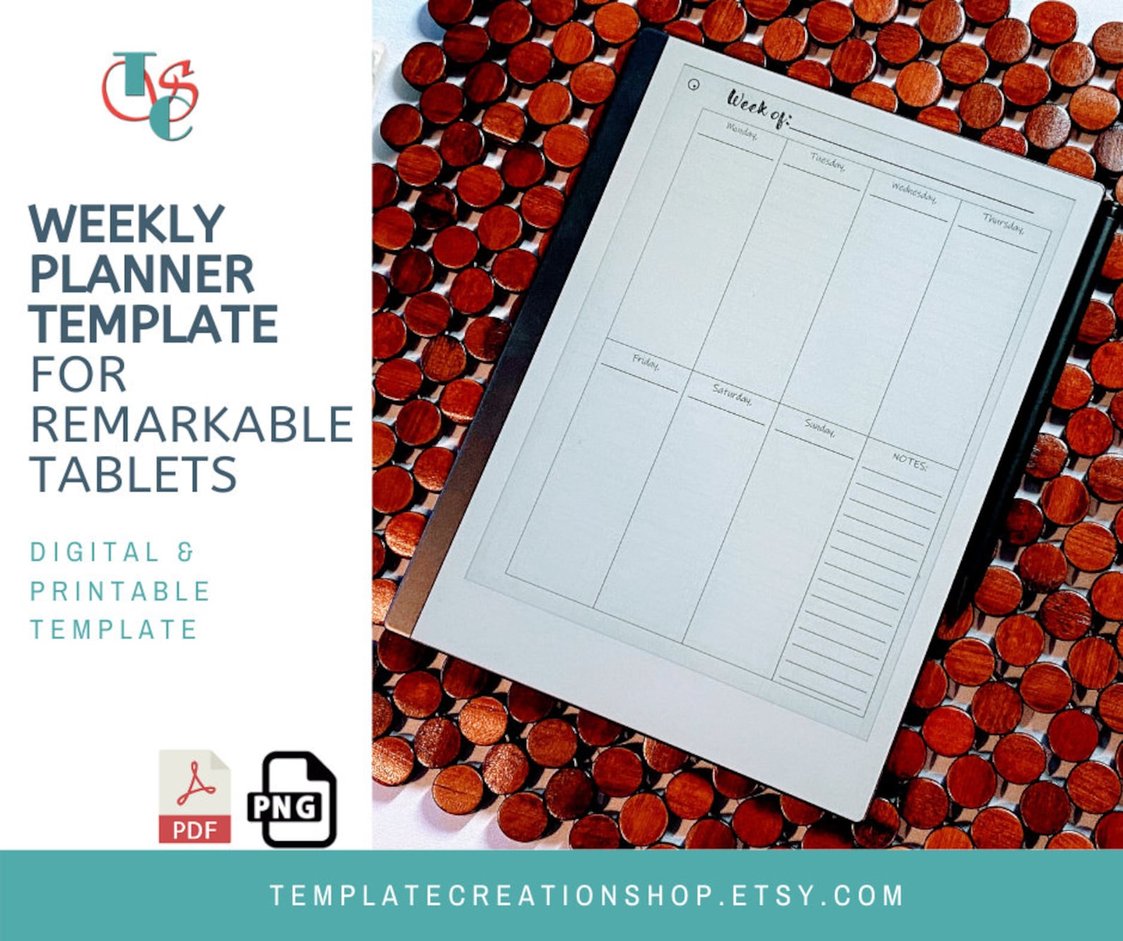 remarkable-2-templates-weekly-planner-template-etsy