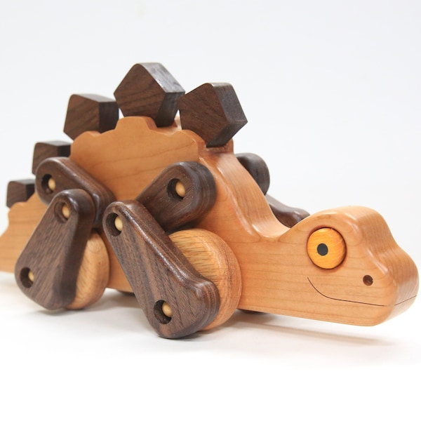 PDF PLAN : Stegosaurus, Dinosaur, Animal toys, Wooden toys, Kids toys, Toys for kids, Wooden toy, Educational toy, Plan, PDF