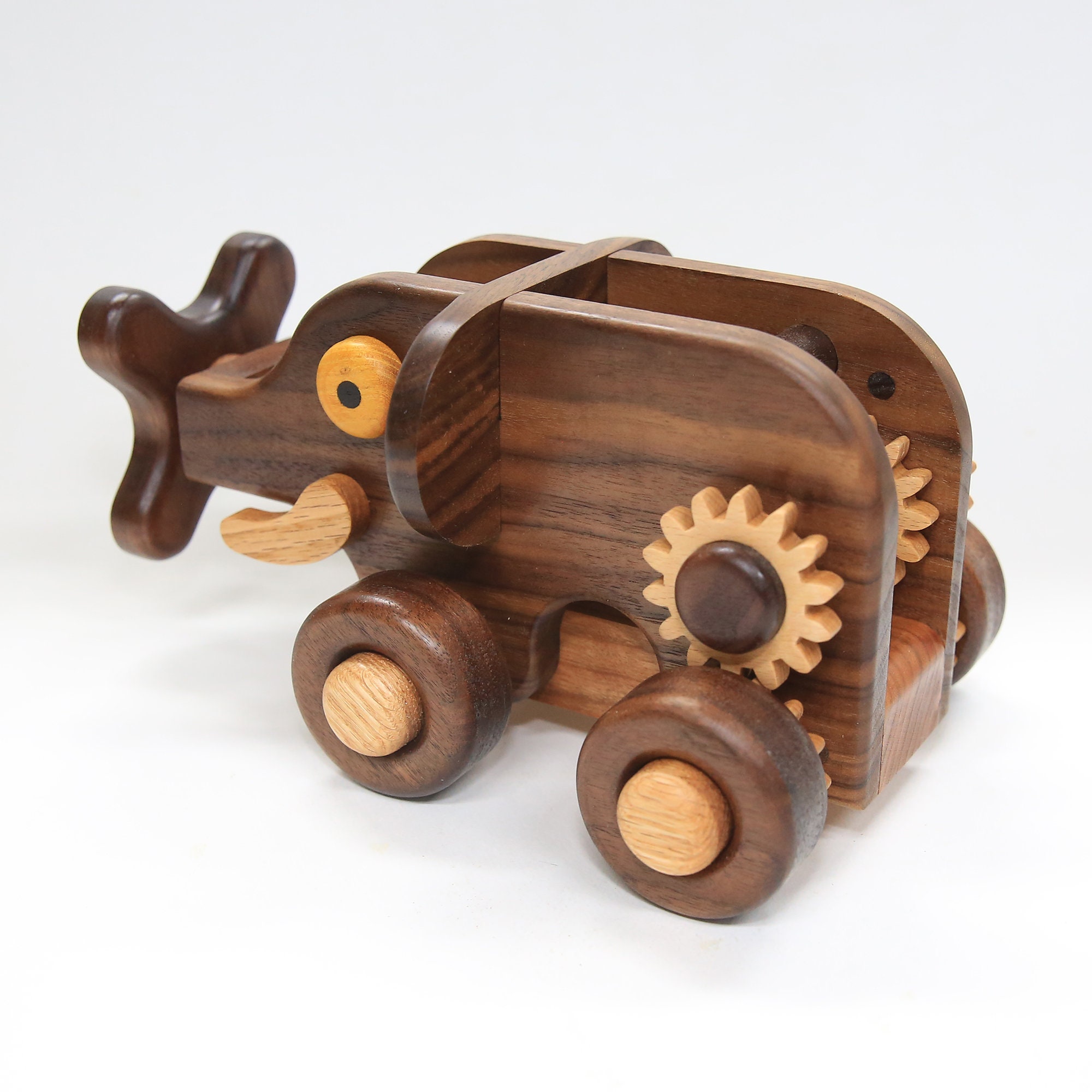 Automata Elephant Wooden Toy Plan (PDF) - Etsy