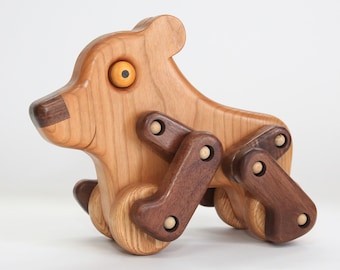 PDF PLAN : Bear, Animal toys, Wooden toys, Kids toys, Toys for kids, Wooden toy, Educational toy, Plan, PDF